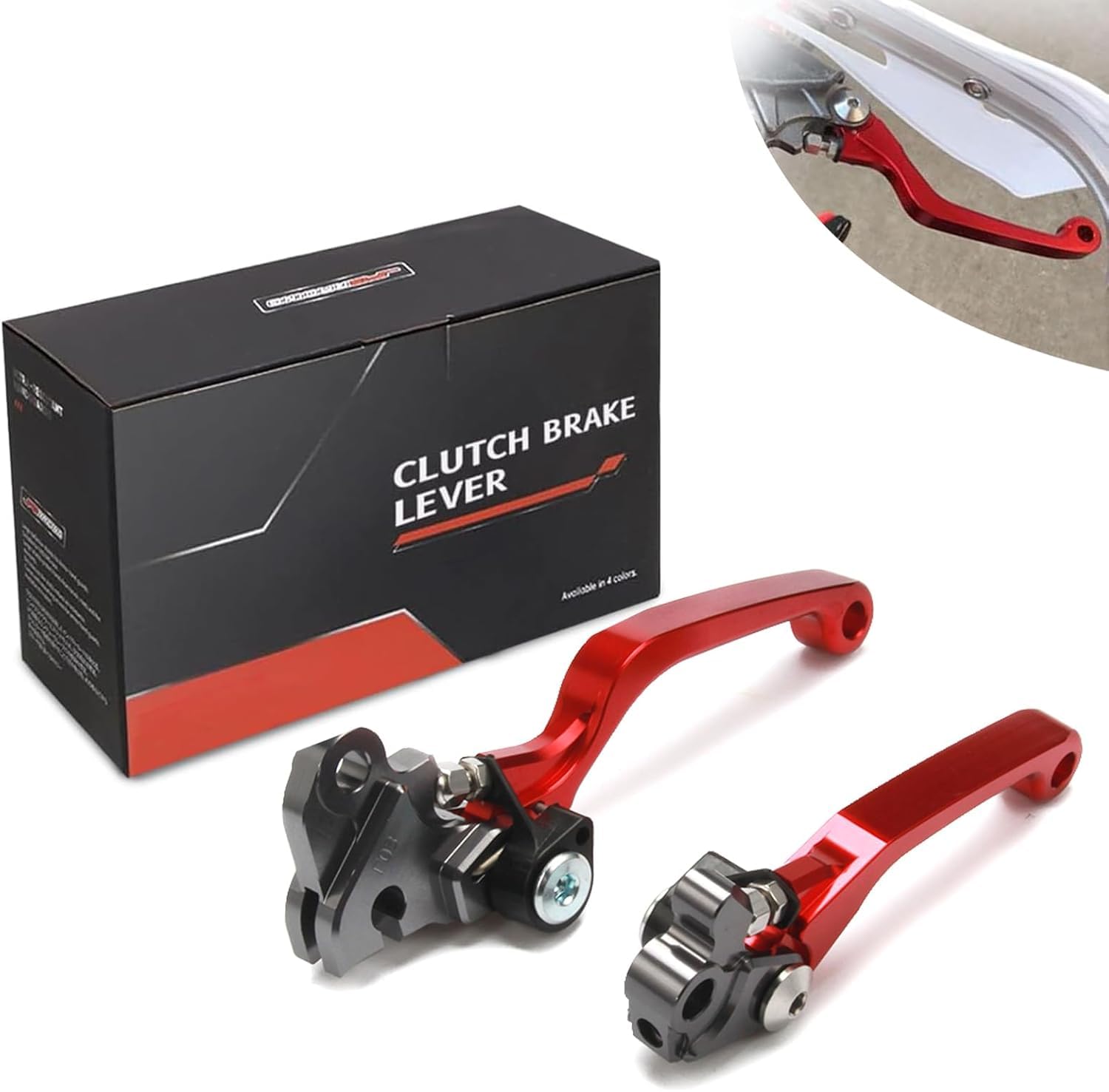 Amazon.com: JFG RACING Dirt Bike Foldable Clutch Brake Levers,CNC